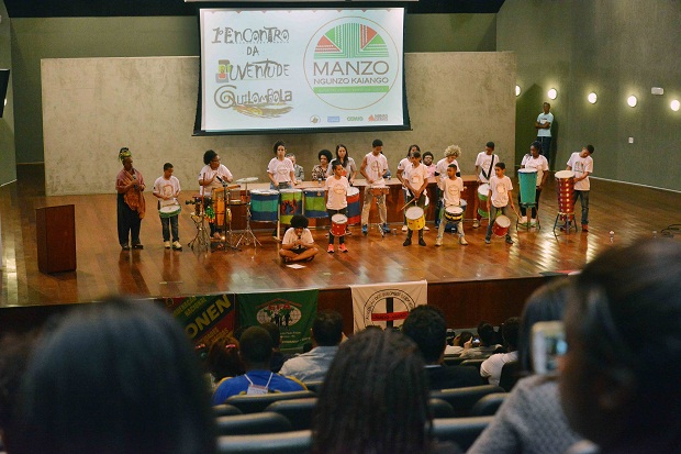 Encontro reúne mais de 200 jovens de comunidade quilombolas. Foto: Carlos Alberto (Imprensa/MG)