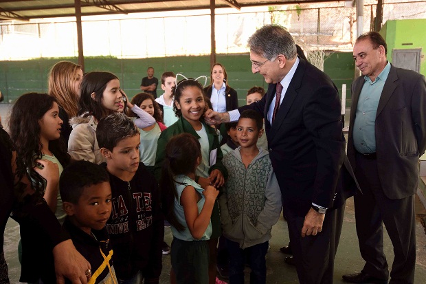 Entre 2015 e 2017 houve aumento de cerca de 50% no número de estudantes atendidos pela educação integral e integrada, que passaram de 102 mil para 150 mil. Foto: Marcelo Sant’Anna/Imprensa MG