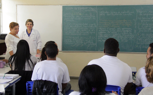 Cursos técnicos de nível médio alcançaram o número de 44.300 estudantes. Foto: Eric Abreu/ACS-SEE