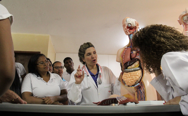 Laboratórios para cursos da área de saúde receberam equipamentos de ponta. Foto: Eric Abreu/ACS-SEE