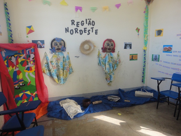 O projeto, construído de maneira interdisciplinar, reforçou também a importância de respeitar as diferenças culturais. Foto: Arquivo da Escola