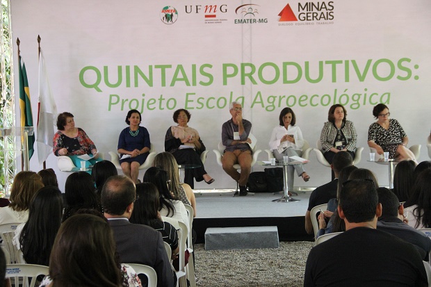 O evento promoveu uma Roda de Conversa com parceiros e participação de alunos e diretores de Escolas do Campo e Superintendentes de Ensino. Foto: Elian Oliveira/ACS-SEE