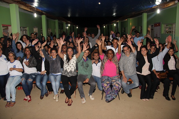 A Escola Estadual Padre João vieira Afonso promoveu recepção calorosa à Secretária de Educação  Macaé Evaristo. Foto: Elian Oliveira/ACS-SEE