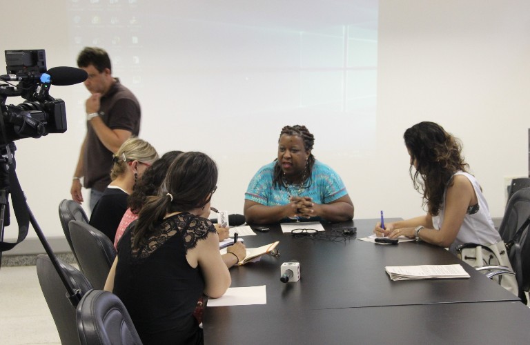 Macaé falou sobre o processo de designação e sobre a política de nomeações do Estado. Foto: Elian Oliveira (ACS/SEEMG)