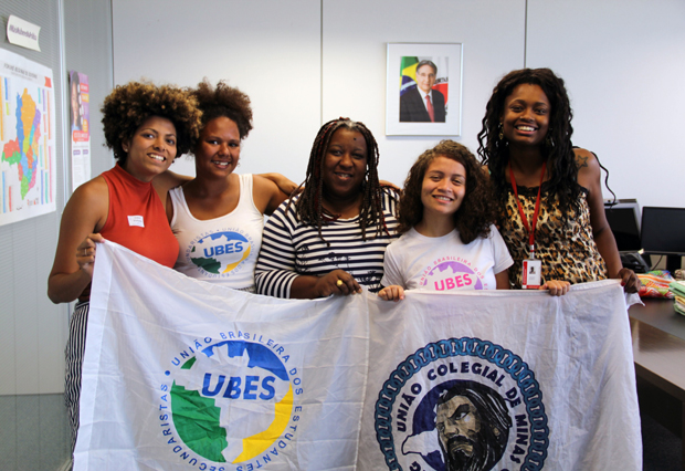 Estudantes discutiram congressos que vão acontecer este ano. Foto: Eric Abreu (ACS/SEE-MG)