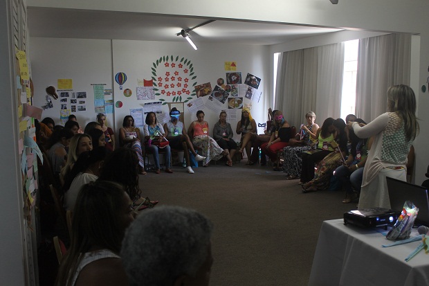 Cerca de mil educadores que atuam no projeto participaram da formação. Foto: Geanine Nogueira ACS/SEE