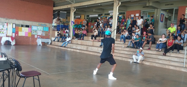 Apresentações artísticas também fizeram parte da programação da Mostra. Foto: Divulgação.