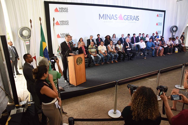 A cerimônia marcou o Dia Nacional da Consciência Negra. Foto: Marcelo Sant'Anna/Imprensa MG