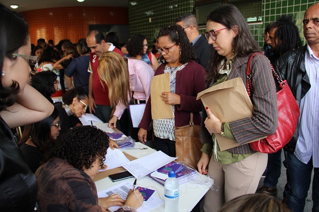 Mais de quatro mil pessoas participaram dos debates. Foto: Divulgação SEE