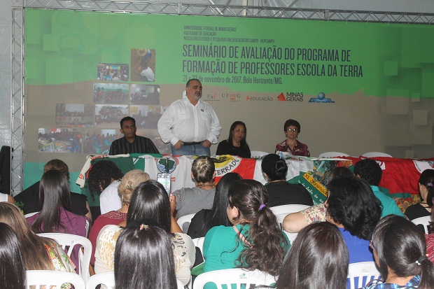Seminário de Avaliação do Programa de Formação de Professores Escola da Terra será realizado até amanhã. Foto: William Campos Viégas