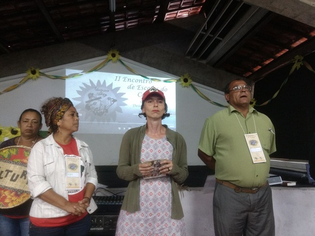 Educadores de 10 escolas do campo da regional de Juiz de Fora participaram do encontro. Foto: Divulgação