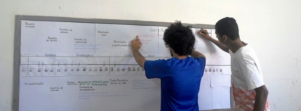 Candidatos seguiram currículo da SEE e tiveram atividades extras nos centros socioeducativos. Foto: Divulgação SESP