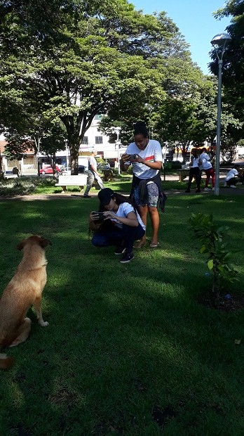 Aulas acontecem na escola e em outros espaços. Foto: Arquivo da Escola 