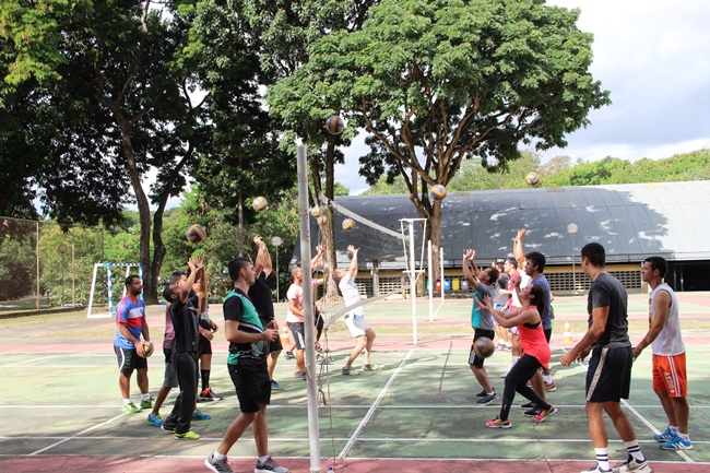 tividades teóricas e práticas dentro da Escola de Educação Física da Universidade Federal de Minas Gerais (UFMG). Foto: Franciele Xavier ACS/SEE