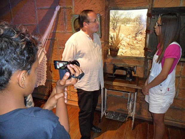 Jornal é produzido pelos alunos e professores da Escola Estadual Presidente Carlos Luz. Foto: Arquivo da Escola