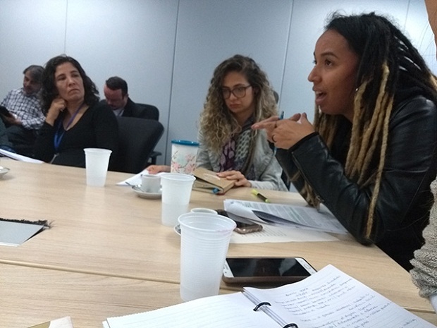 Da Prefeitura Municipal de Belo Horizonte, Paola Abreu, afirmou que o programa é muito importante para os jovens em situação de vulnerabilidade. Foto: Divulgação Sedese/MG