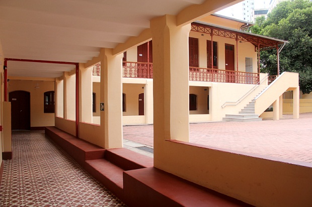 A reforma do Barão do Rio Branco recuperou a edificação e restaurou as características físicas do patrimônio. Foto: Mércia Lemos/SETOP 