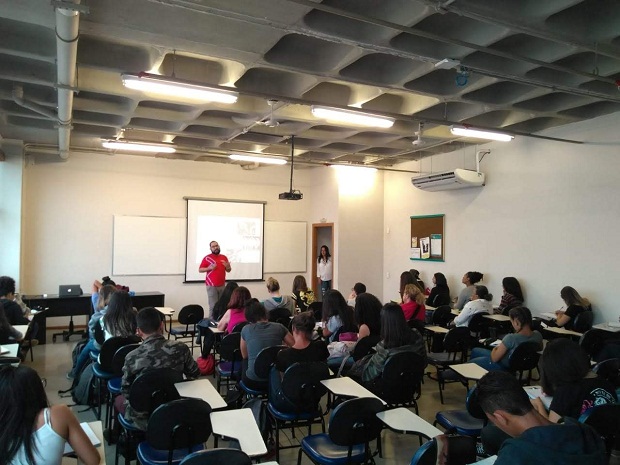 Realizado no último sábado, o aulão reuniu estudantes de Belo Horizonte. Foto:Divulgação SEE