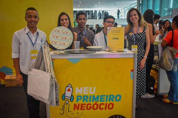 Em 2017, os alunos tiveram um faturamento de R$ 10.265,00 com a venda de seus produtos. Foto: Divulgação Sedctes