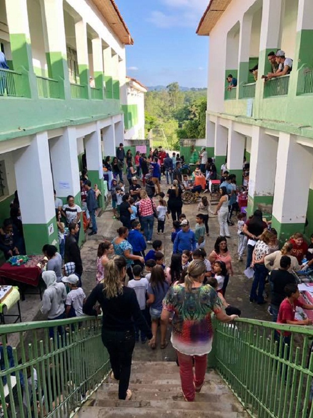 Atividade foi realizada durante a Semana da Educação Pela Vida. Foto: Divulgação da Escola 