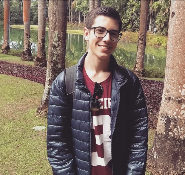 Pedro conquistou a vaga no curso de História na Universidade Federal de São João del-Rei. Foto: Arquivo Pessoal