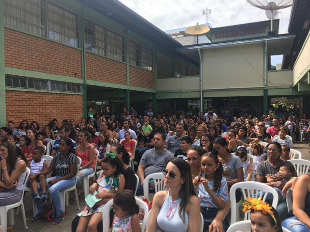Atividades contaram com a partciipação de toda comunidade escolar. Foto: Arquivo da Escola 