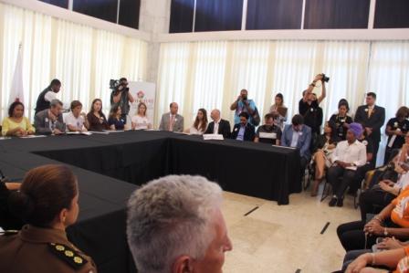 A causa feminina e o combate à violência foi tema de evento na ALMG. Foto: Eric Abreu - ACS/SEE 