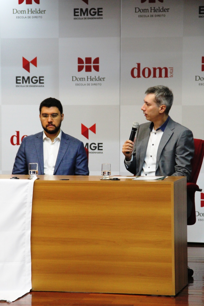 O secretário adjunto de Estado de Educação, Edelves Rosa Luna, participou do evento na Escola Superior Dom Helder Câmara. Foto: Eric Abreu/ACS-SEE