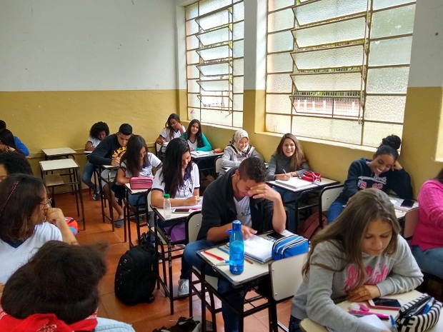 Haifa está no 2º ano do Ensino Médio. Foto: Divulgação Fundação Helena Antipoff