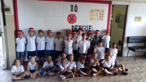 Na Escola Estadual Hugo Werneck cada turma desenvolveu um trabalho diferente. Foto: Arquivo da Escola 