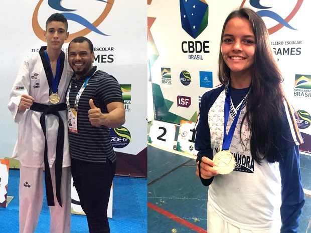Maria Fernanda e Vytor representarão o Estado no mundial. Foto: Arquivo Pessoal