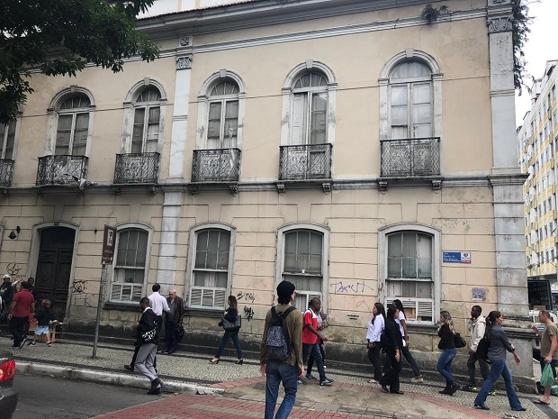 Prédio histórico, do século XIX, foi interditado em 2013 pela Defesa Civill. Foto: Governo de Minas Gerais 