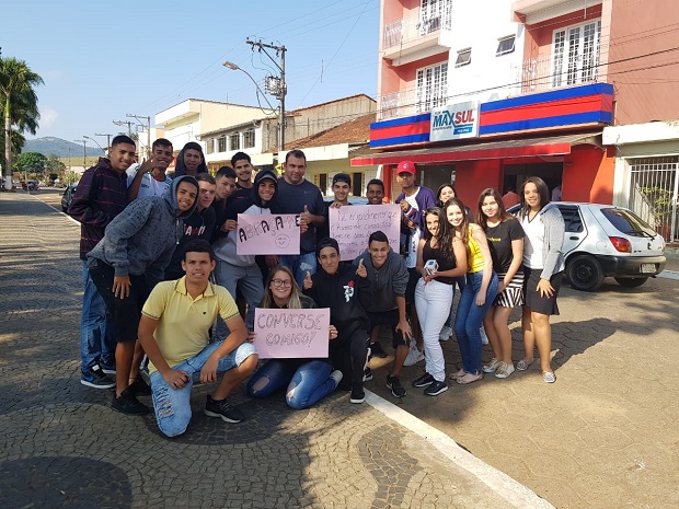 Escola Estadual Coronel Gabriel Capistrano, em São Sebastião da Bela Vista. Foto: Arquivo da Escola 