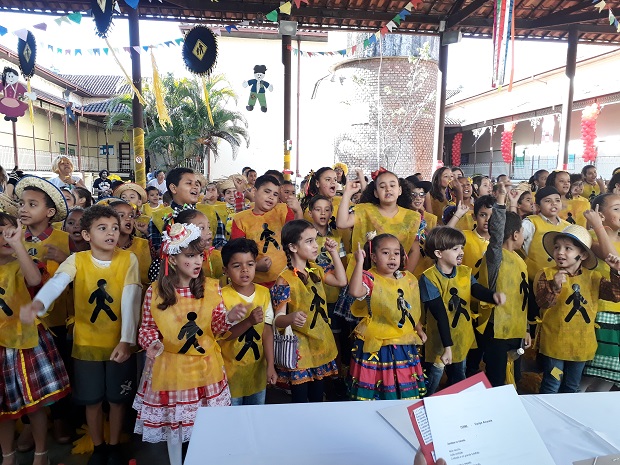 Escola Doutor Arthur Bernardes ficou com o primeiro lugar no seminário que considerou projetos de todo o país. Foto> Arquivo da escola