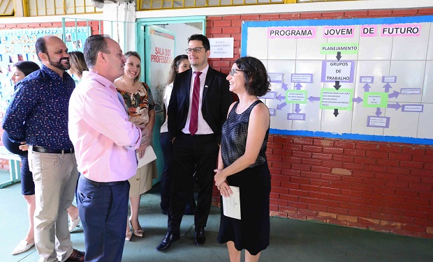 Visita aconteceu na manhã desta terça-feira. Foto: Marco Evangelista/Imprensa -MG