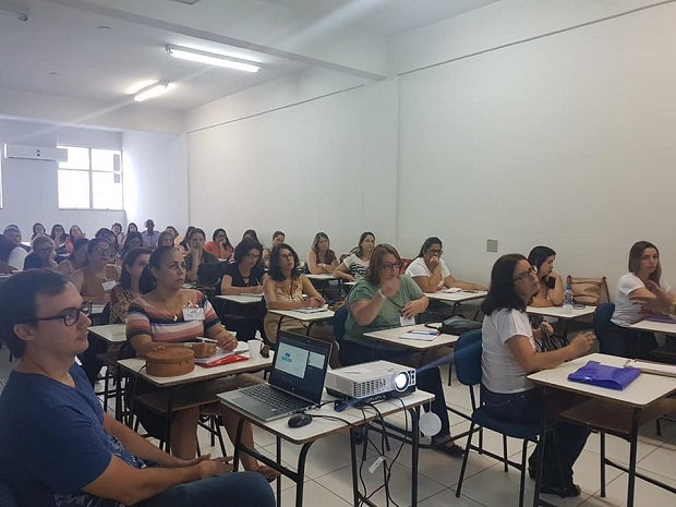 Na SRE Leopoldina formação foi realizada por meio de oficinas. Foto: Arquivo da SRE