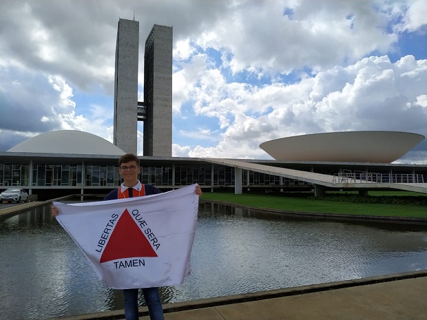 Igor participou das atividades realizadas ao longo da última semana. Foto: Arquivo Pessoal