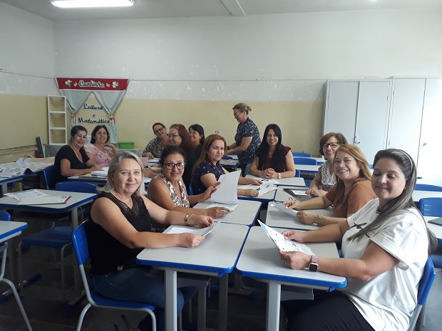 Na Escola Estadual Senador Eduardo Amaral já foi tudo organizado para início do ano letivo. Foto: Arquivo da Escola 