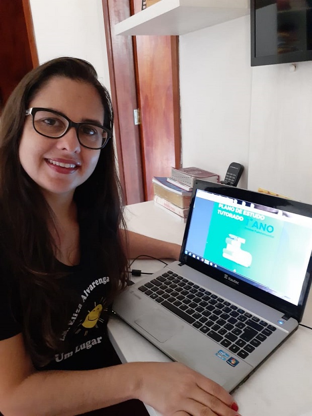 Em Campo Belo estão sendo utilizadas as atividades propostas no Plano de Estudo Tutorado . Foto: Divulgação