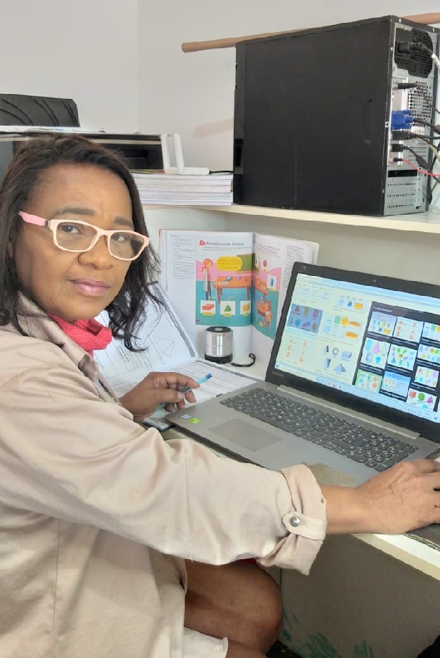 Atividade foi desenvolvida pela professora Rita. Foto: Arquivo Pessoal