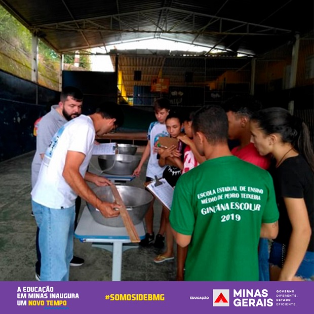 Na Escola Estadual de Ensino Médio de Pedro Teixeira, em Pedro Teixeira, que fica no setor Sul. Nela, toda a equipe tem um olhar atento para os alunos. Foto: Acervo da escola