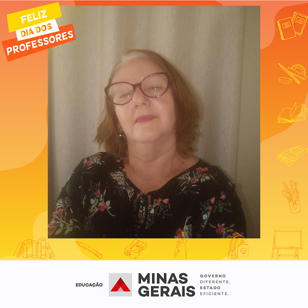 Alzira de Oliveira Henrique é professora na Escola Estadual José Teixeira Franco, em Aimorés./Foto: Arquivo pessoal