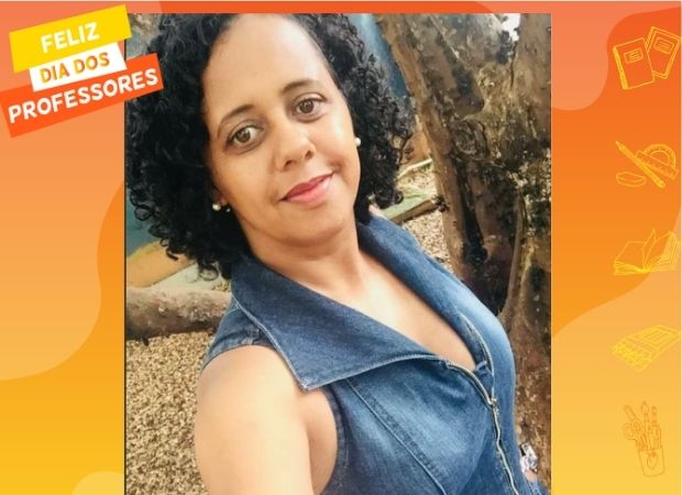 Geralda Diolina Alves Machado, da Escola Estadual Dr. Jacinto Campos, em Pompéu./Foto: Arquivo pessoal 