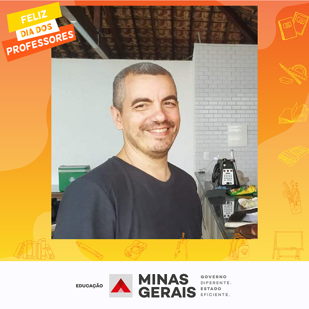 Alexandre Marini, professor da Escola Estadual Ari da Franca, em BH./Foto: Arquivo pessoal
