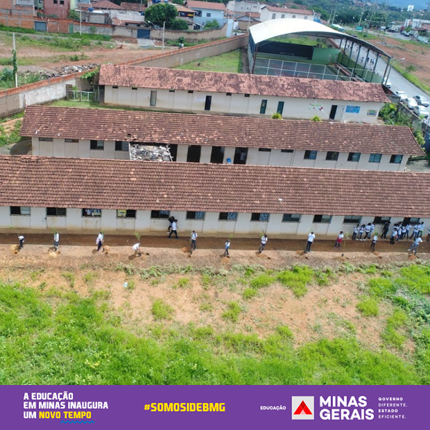 A Escola Estadual Secundino Tavares obteve a maior variação no Ideb nos anos finais do ensino fundamental./Foto: Arquivo da escola