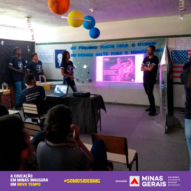 Na Escola Estadual no Parque Elizabeth são realizadas gincanas com os alunos. Foto: Arquivo da Escola