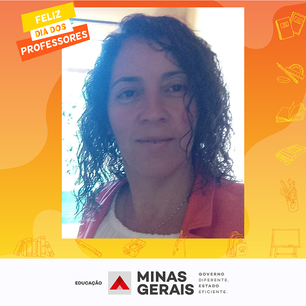 Isabel Bernardes é professora na Escola Estadual Herbert José de Souza, em Três Corações./Foto: Arquivo Pessoal