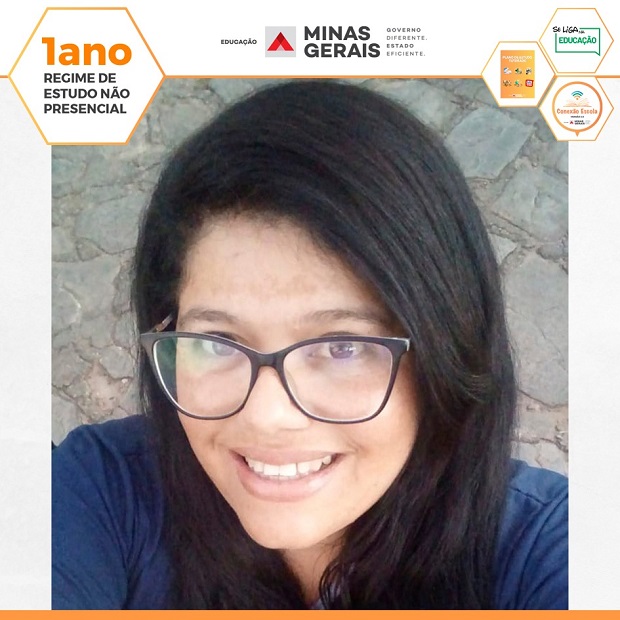 A professora de língua portuguesa Luciana Sanguinetti, usa o conteúdo com os alunos e esclarece as dúvidas deles em tempo real. Foto: Arquivo pessoal