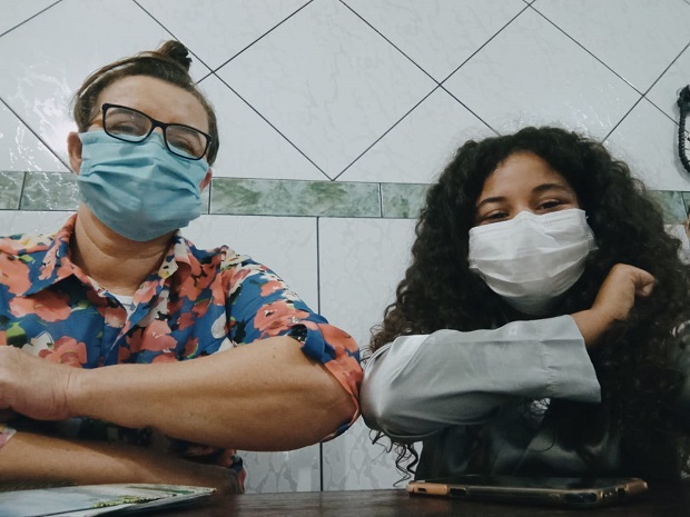 Melyssa é uma das estudantes que aprovam os sábados letivos. Foto: Arquivo Pessoal