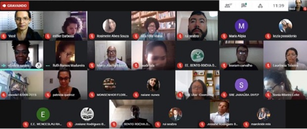 Primeira reunião da Comissão foi realizada na última semana. Foto: divulgação SEE/MG